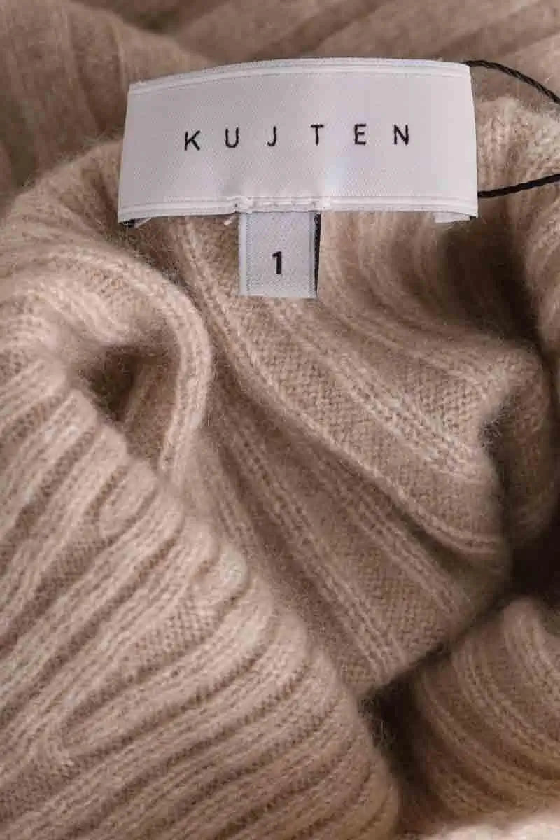 Robe Kujten Beige en Cachemire