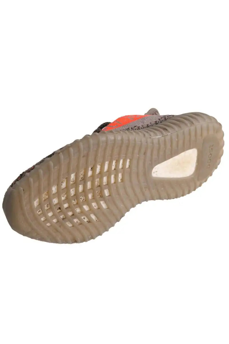 Baskets Yeezy Gris en Tissu