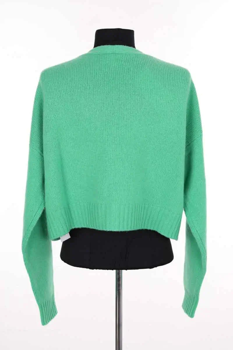 Cardigan Eric Bompard Vert en Cachemire