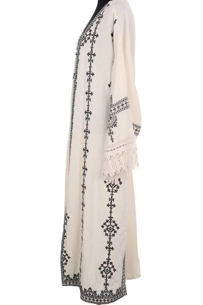 Kimono Stella Forest Ecru en Coton