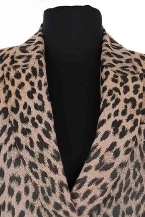 Blazer Zadig & Voltaire Visko Jac Leo Camel en Synthétique