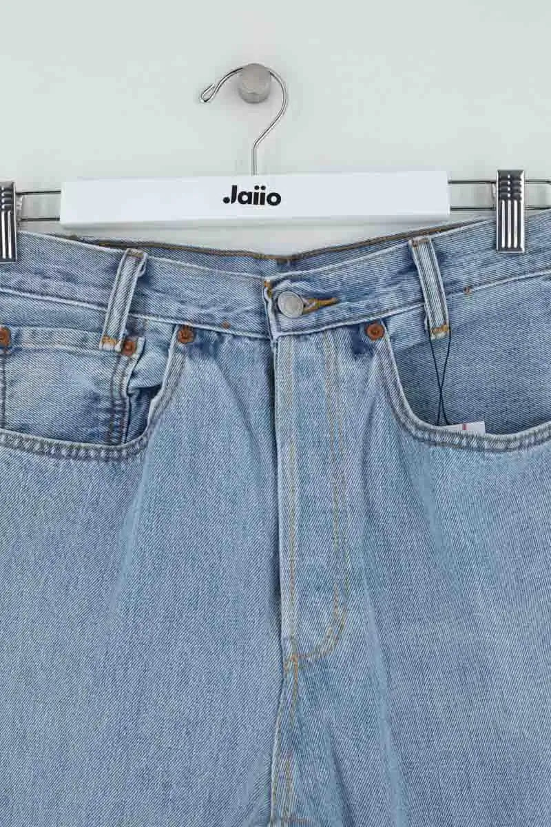 Jean droit Levi's Bleu en Coton