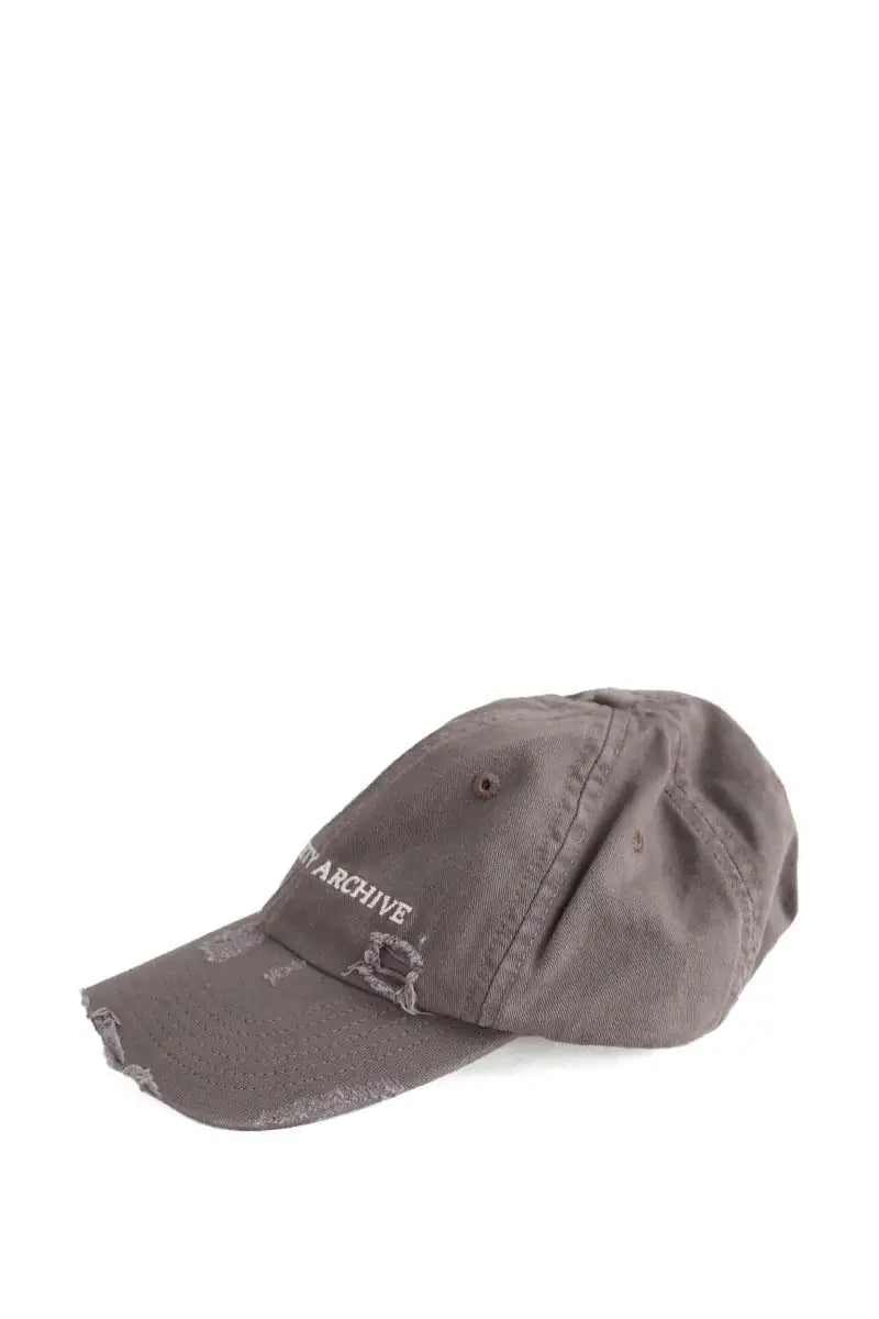 Casquette Frame Gris en Coton