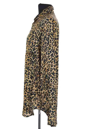 Chemise Laurence Bras Camel en Viscose