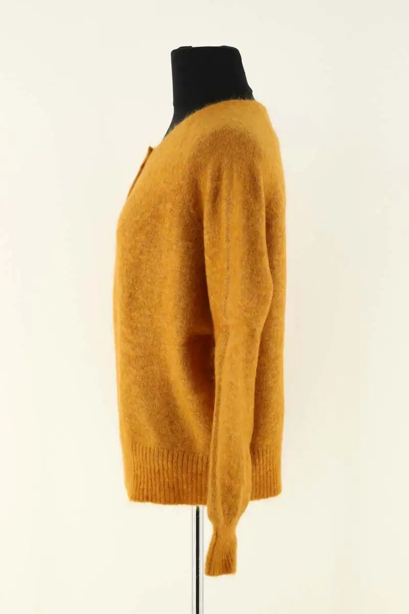 Pull Sézane Jaune en Synthétique