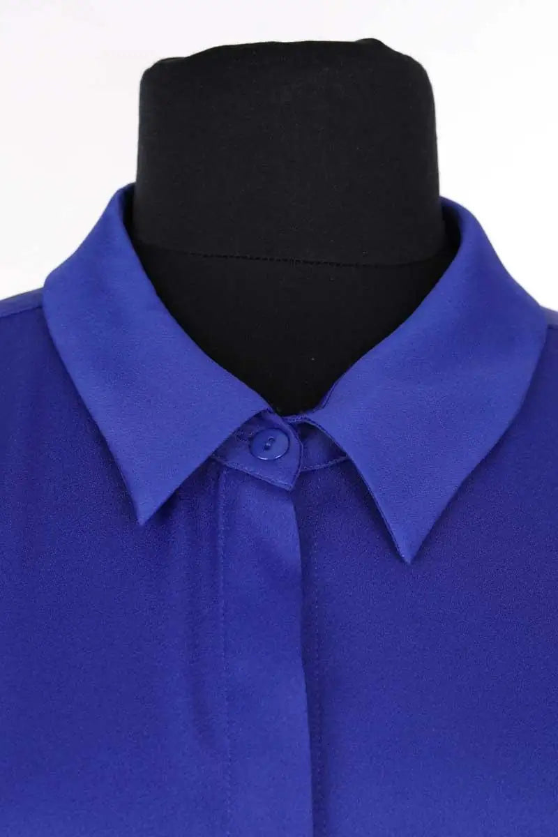 Chemise Hotel Particulier Bleu en Viscose