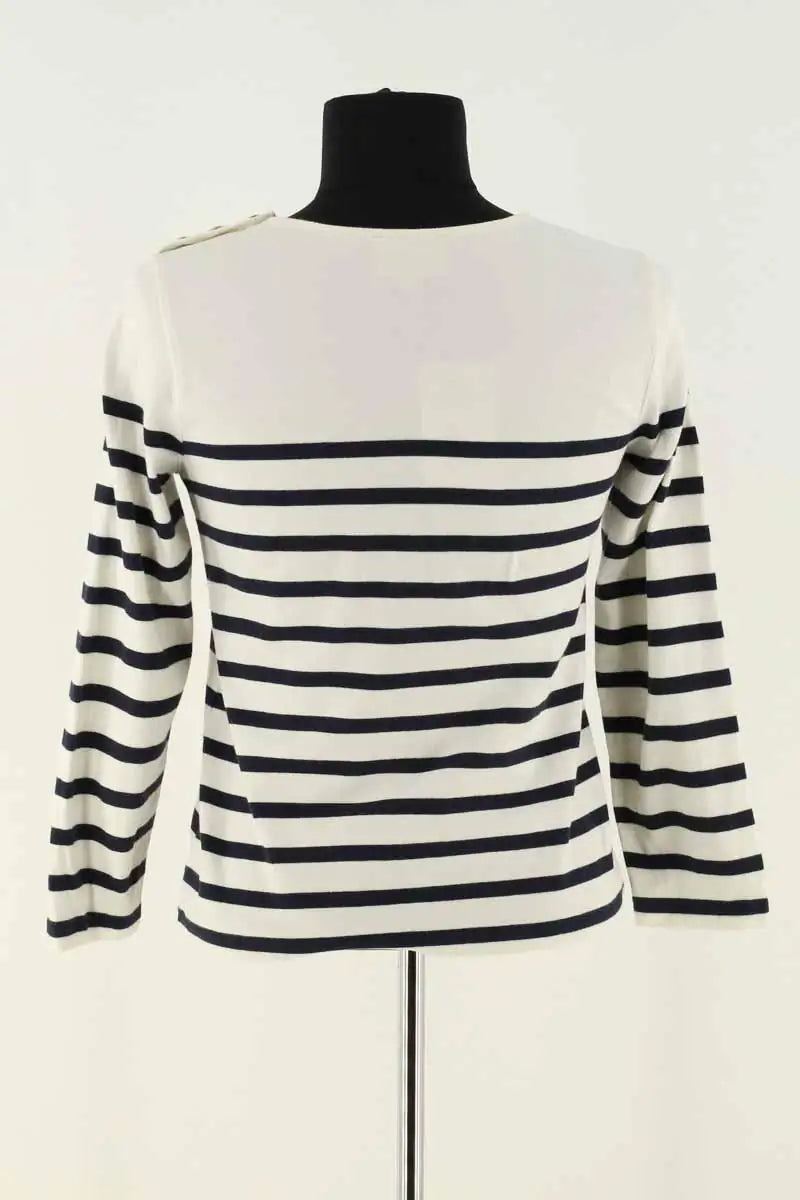 T-shirt Sézane Blanc en Coton