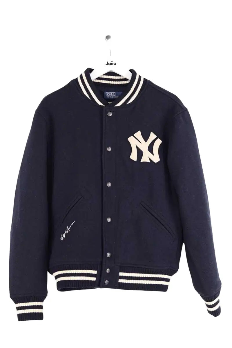 Veste Ralph Lauren Bleu en Laine, taille M - Seconde Main