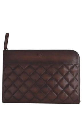 Pochette Berluti Marron en Cuir - Seconde Main
