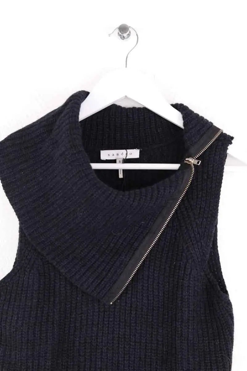 Pull Sandro Marine en Viscose
