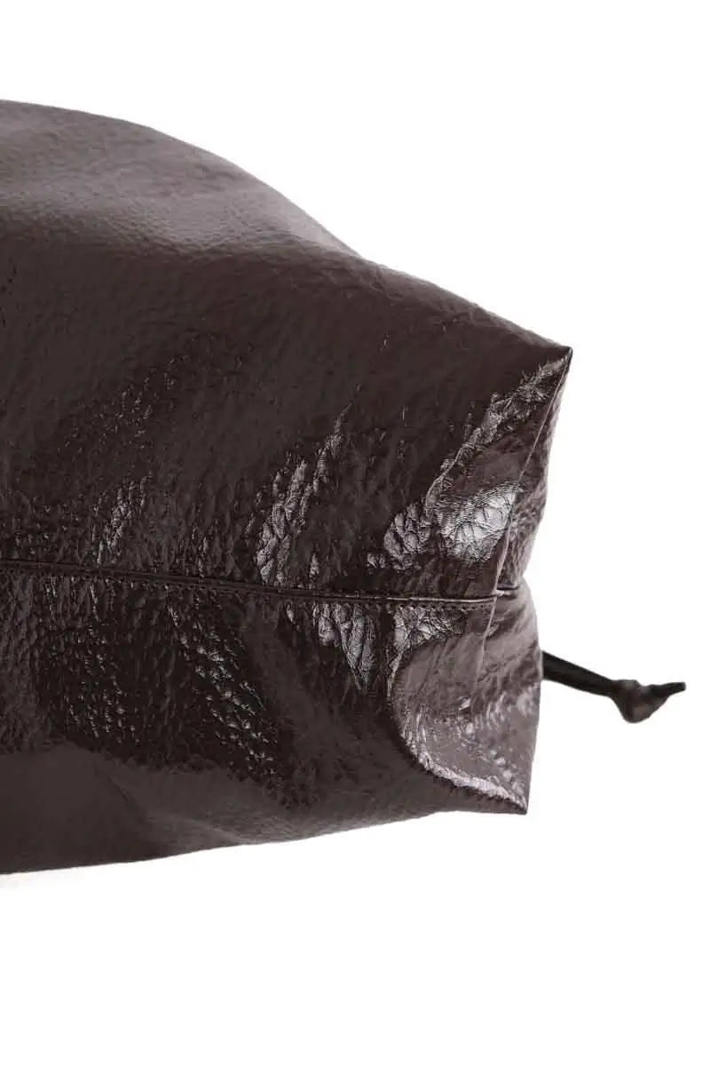 Pochette The Frankie Shop Marron en Synthétique