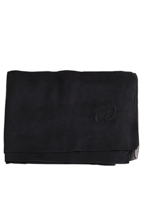 Foulard Dior Noir en Soie - Seconde Main