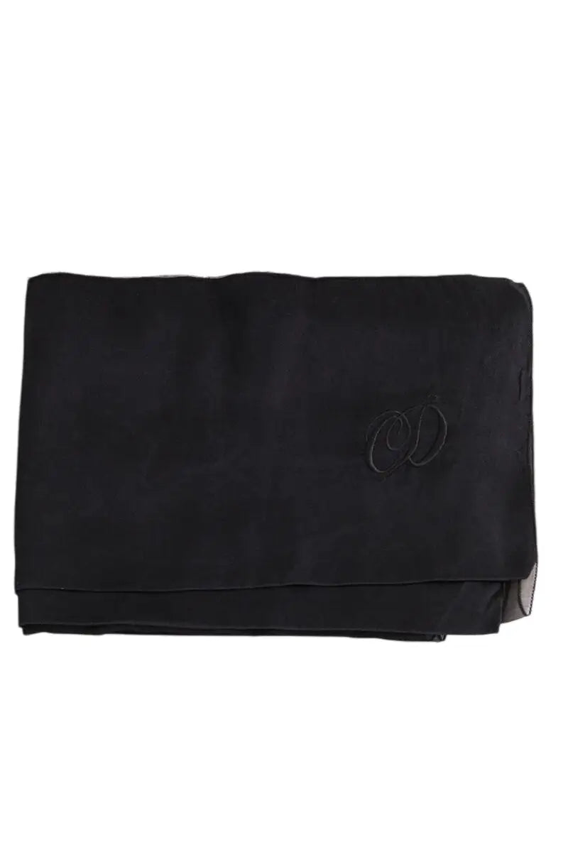 Foulard Dior Noir en Soie - Seconde Main