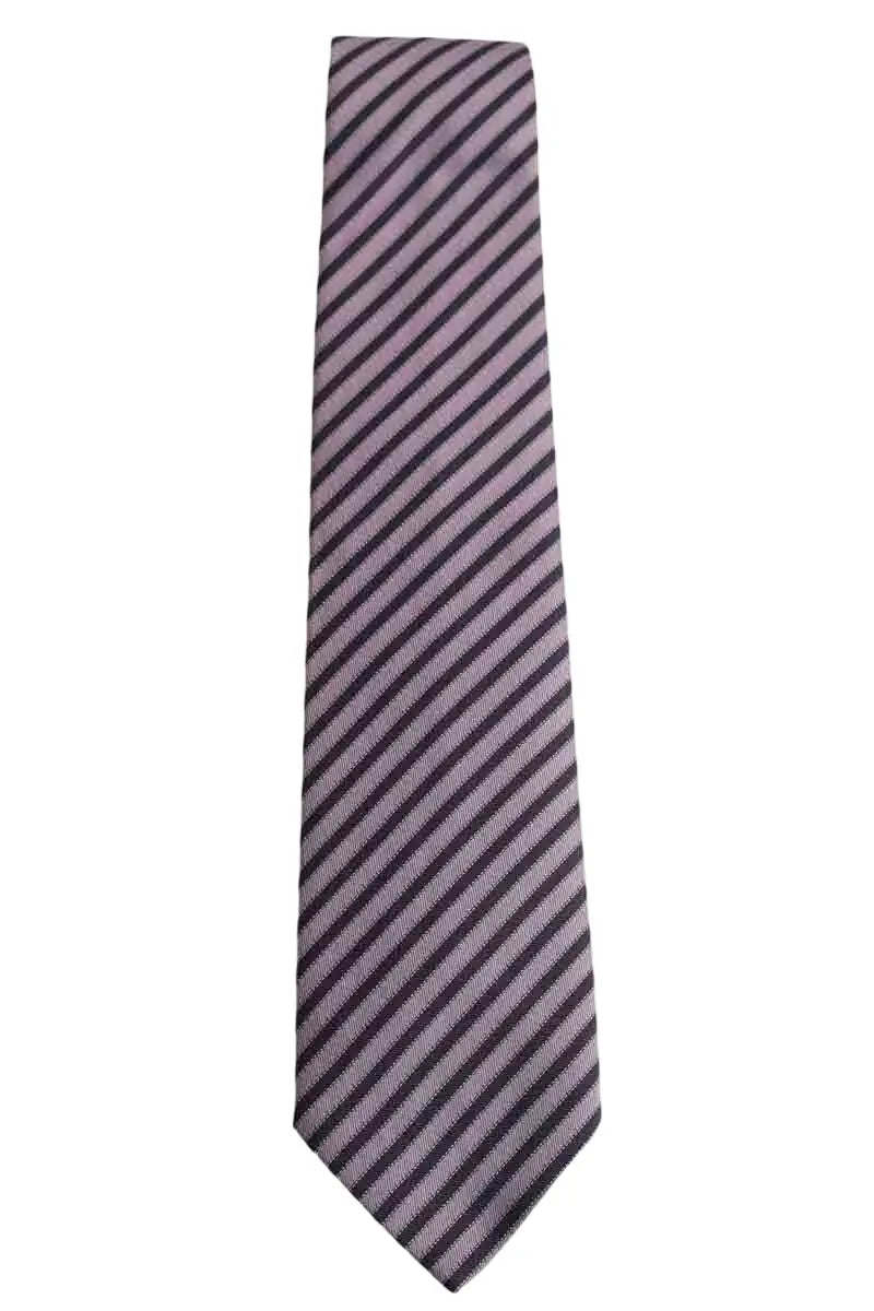 Cravate Hermès Violet en Soie - Seconde Main