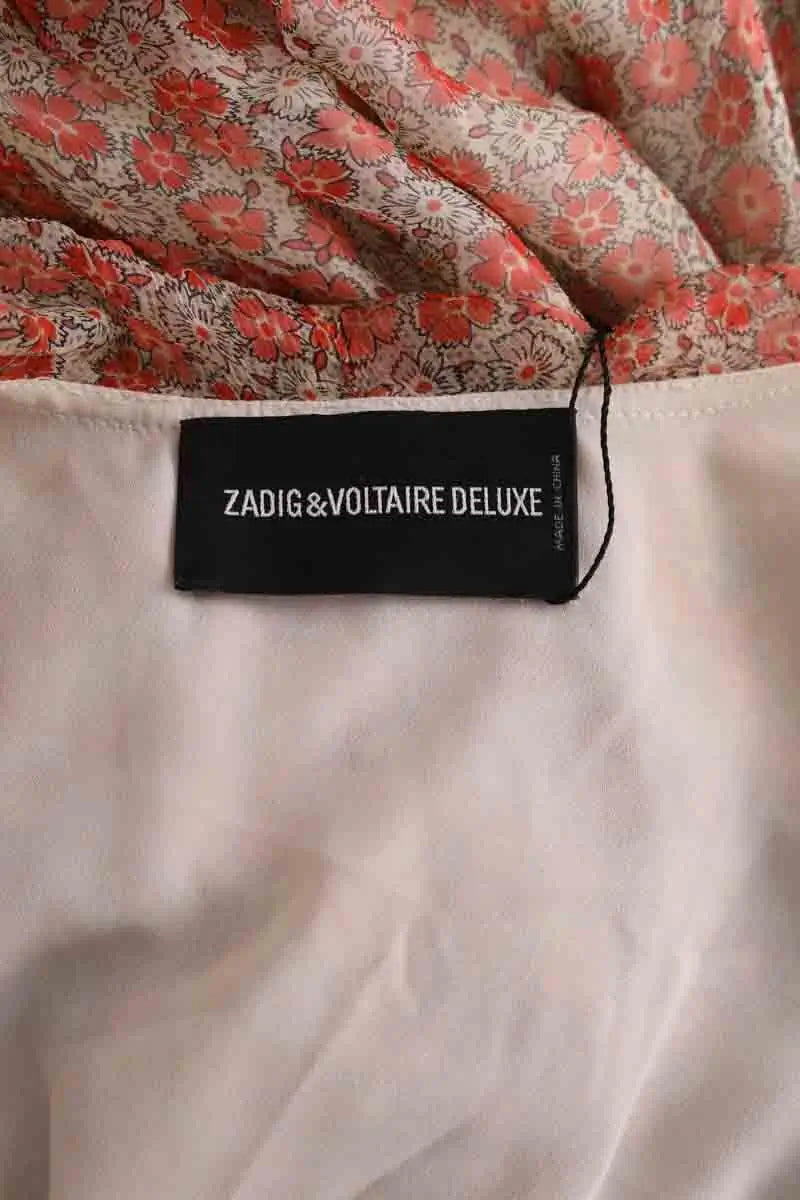 Robe Zadig & Voltaire Rose en Soie