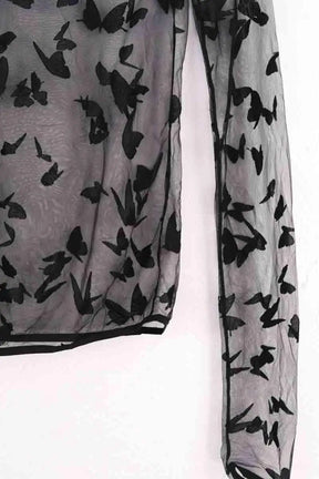 Blouse Saint Laurent Noir en Synthétique