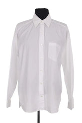 Chemise Gerard Darel Blanc en Coton, taille M - Seconde Main
