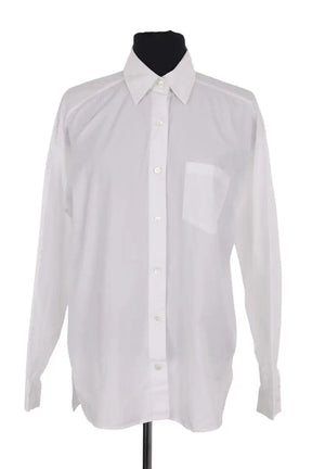 Chemise Gerard Darel Blanc en Coton, taille M - Seconde Main