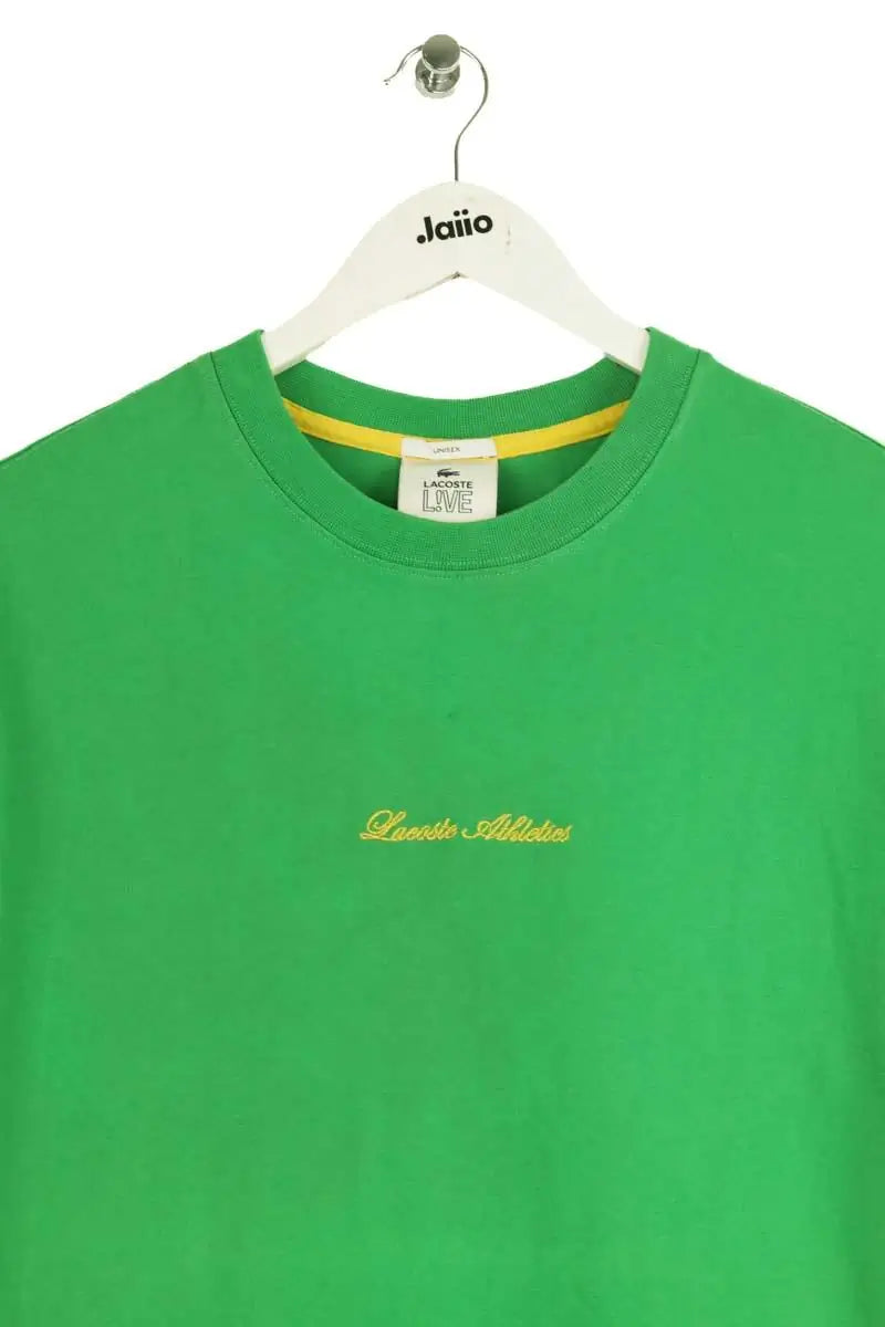 T-shirt Lacoste Vert en Coton