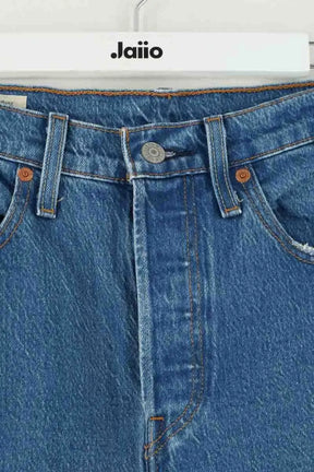 Jean droit Levi's Bleu en Coton