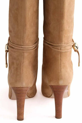 Bottes LK Bennett Loretta Camel en Daim