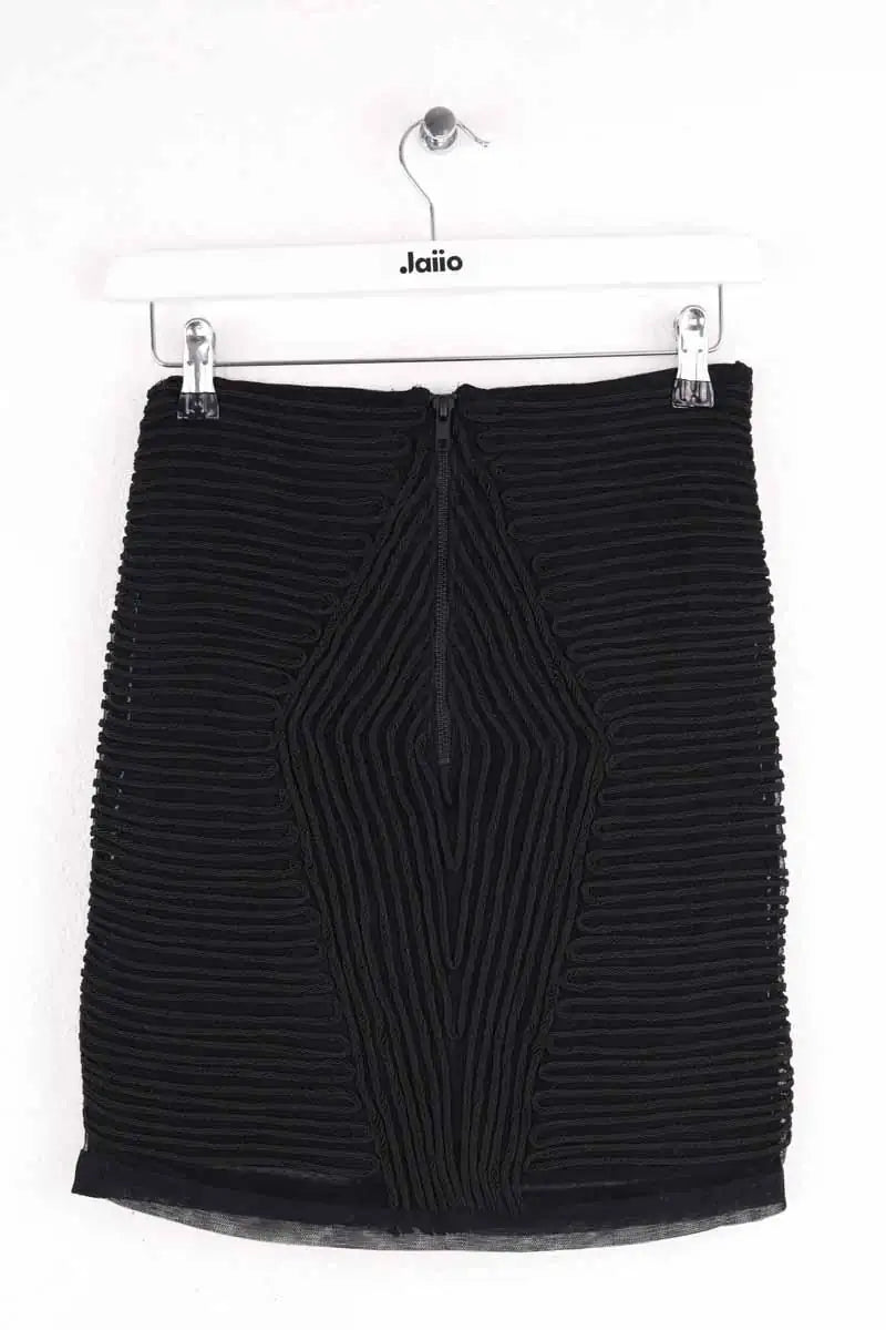 Mini jupe The Kooples Noir en Synthétique