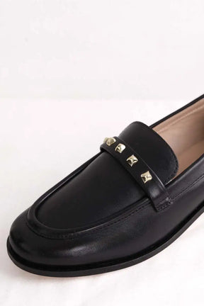 Mocassins LK Bennett Stellar Noir en Cuir
