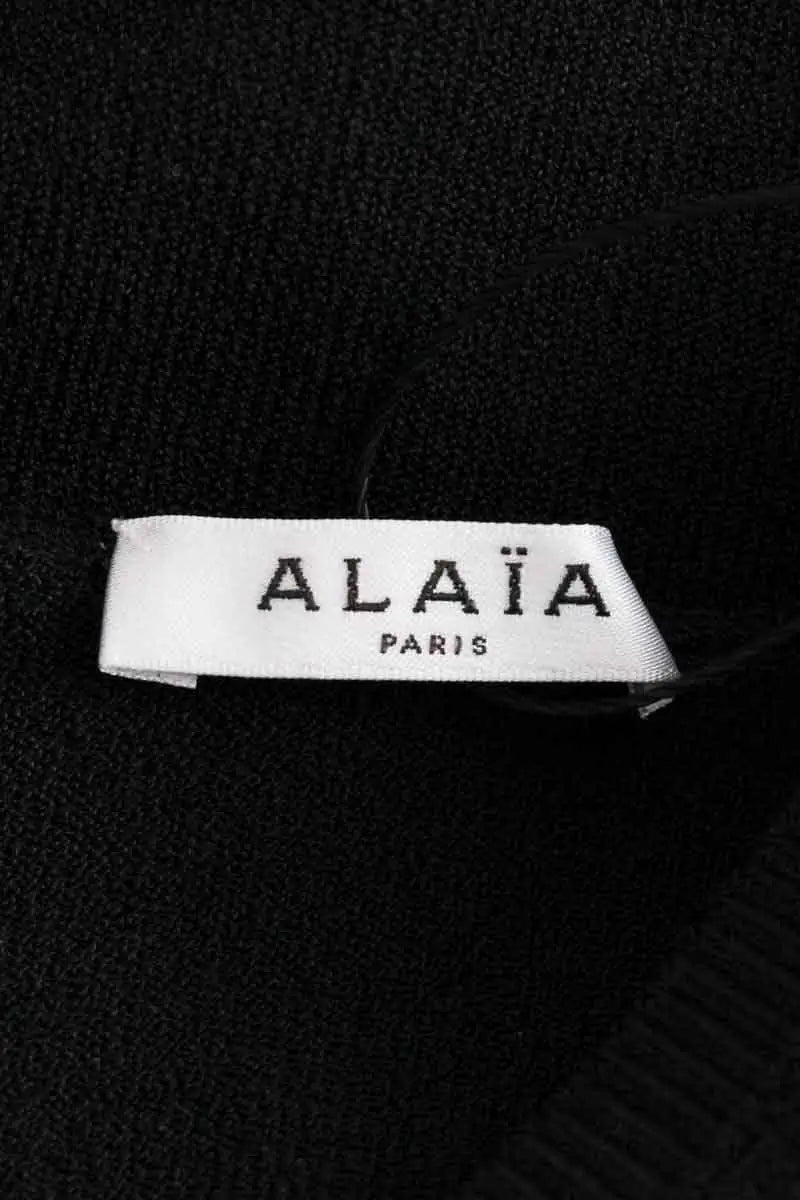 Body Alaïa Noir en Viscose