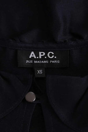 Blouse APC Noir en Soie