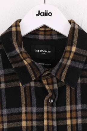 Chemise The Kooples Marron en Coton