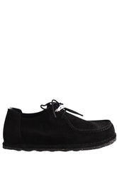 Chaussures à lacets Birkenstock Utti Lace Narrow Noir en Daim, taille 39 - Seconde Main