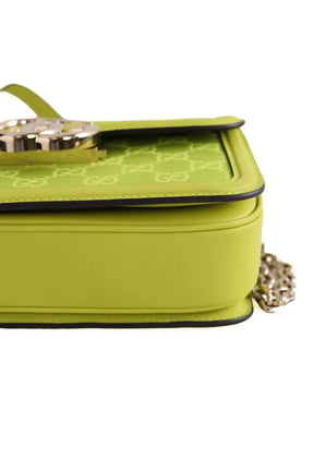Sac à bandoulière Gucci Vert en Cuir
