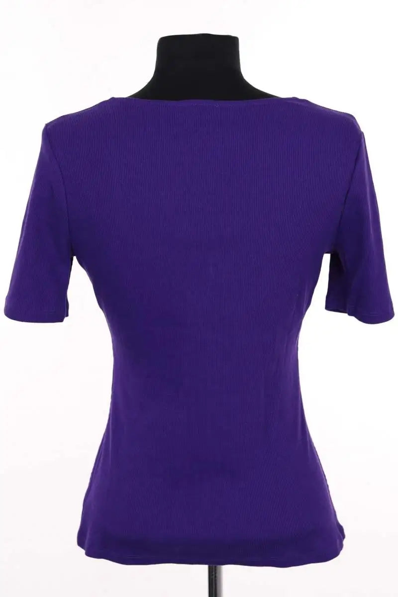 T-shirt Sézane Violet en Viscose
