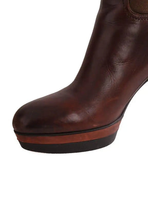 Bottes Santoni Marron en Cuir