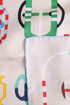 Carré Hermès Multicolore en Soie