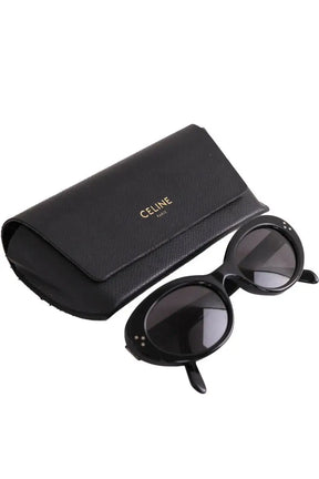 Lunettes de soleil Celine Noir en Plastique