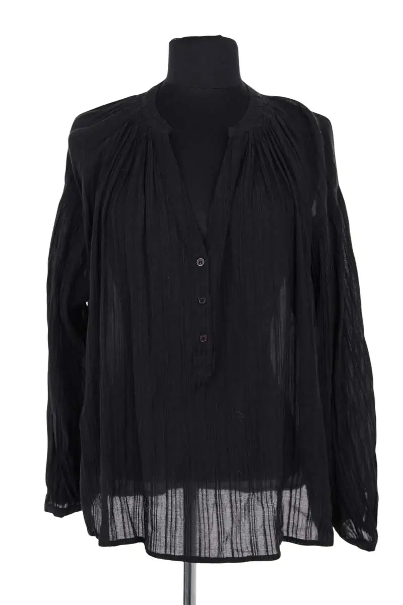 Blouse Vanessa Bruno Noir en Viscose, taille L - Seconde Main