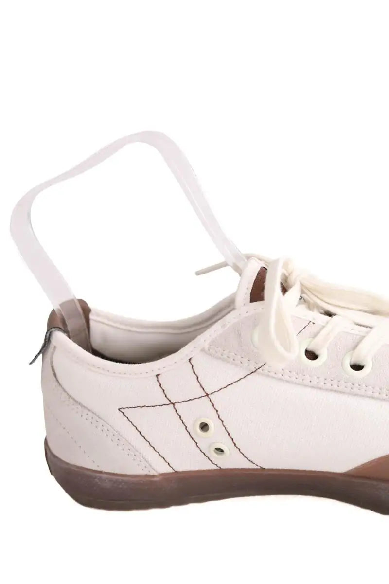 Baskets basses Lacoste Beige en Tissu