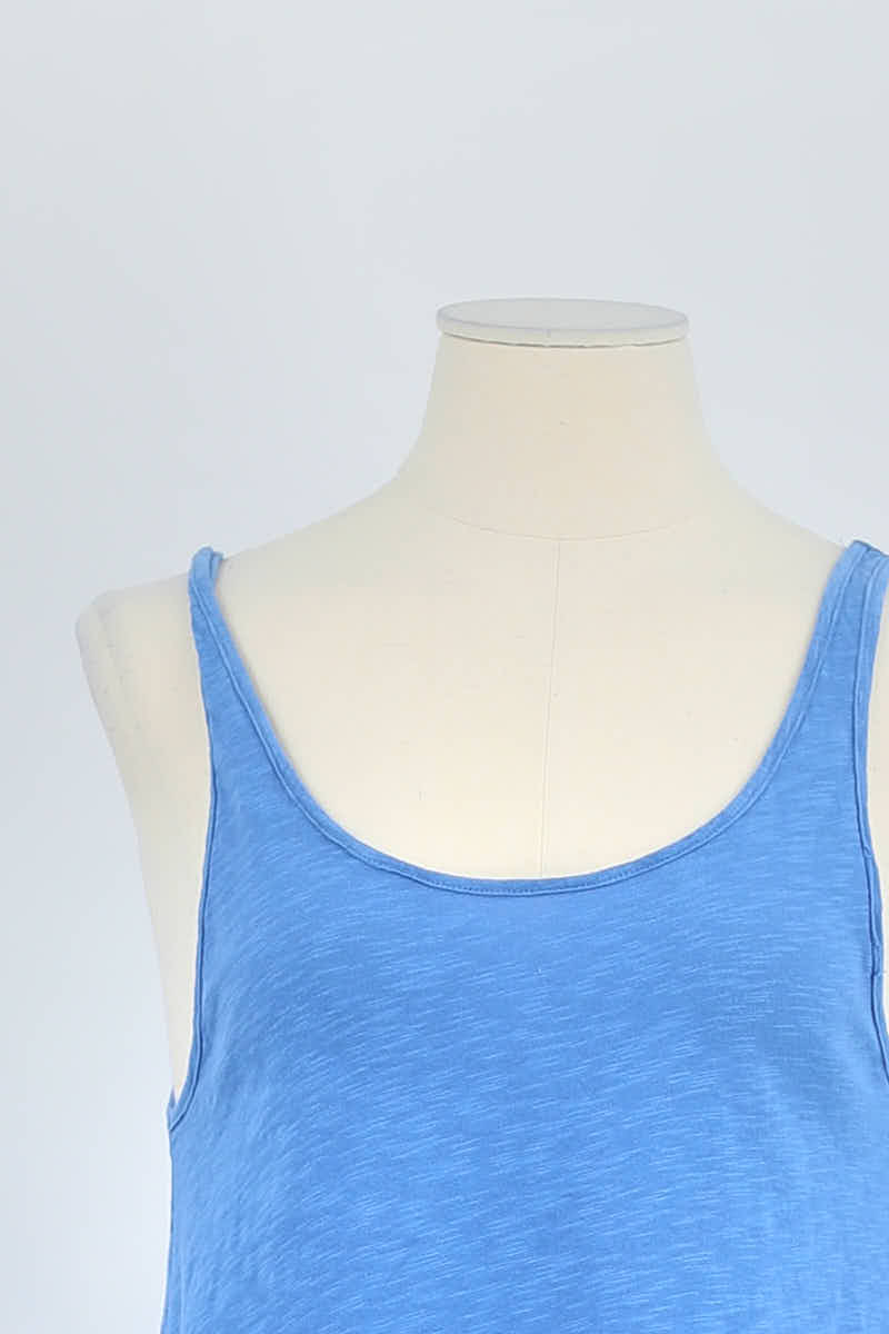 Top sans manche Bash  Bleu
