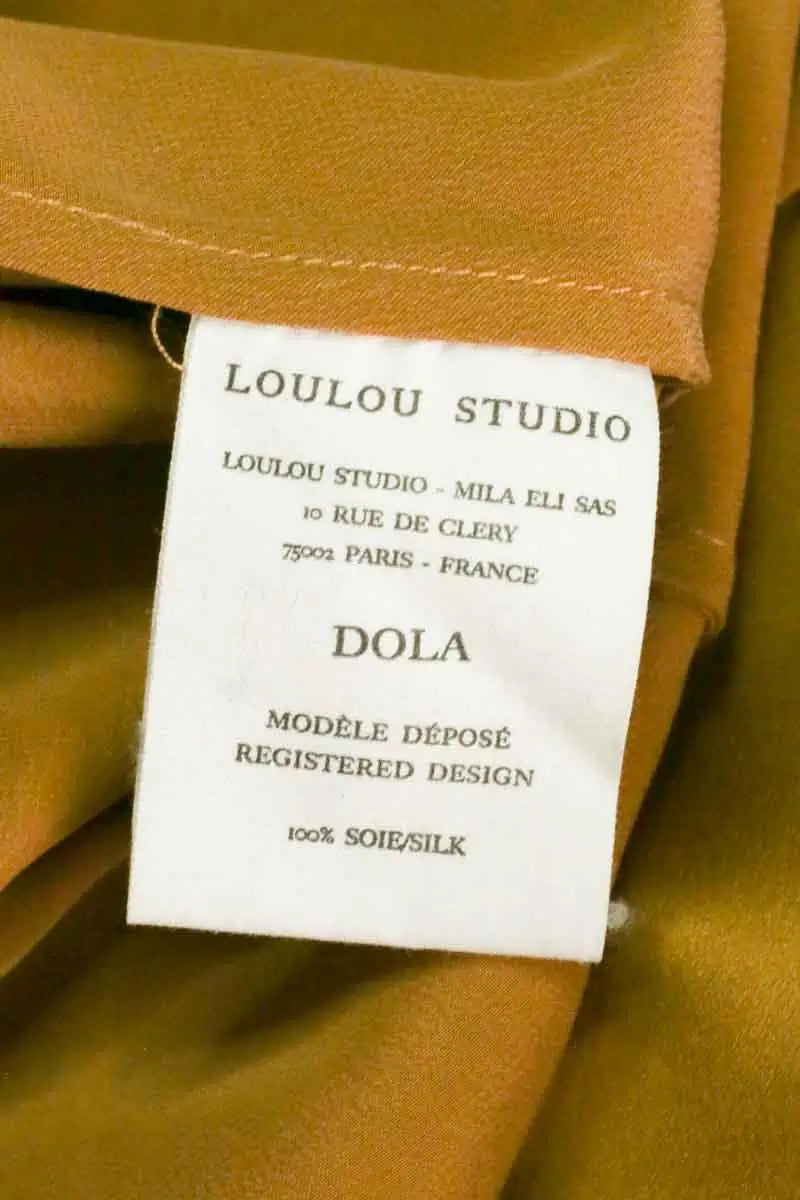 Robe Loulou Studio Doré en Soie
