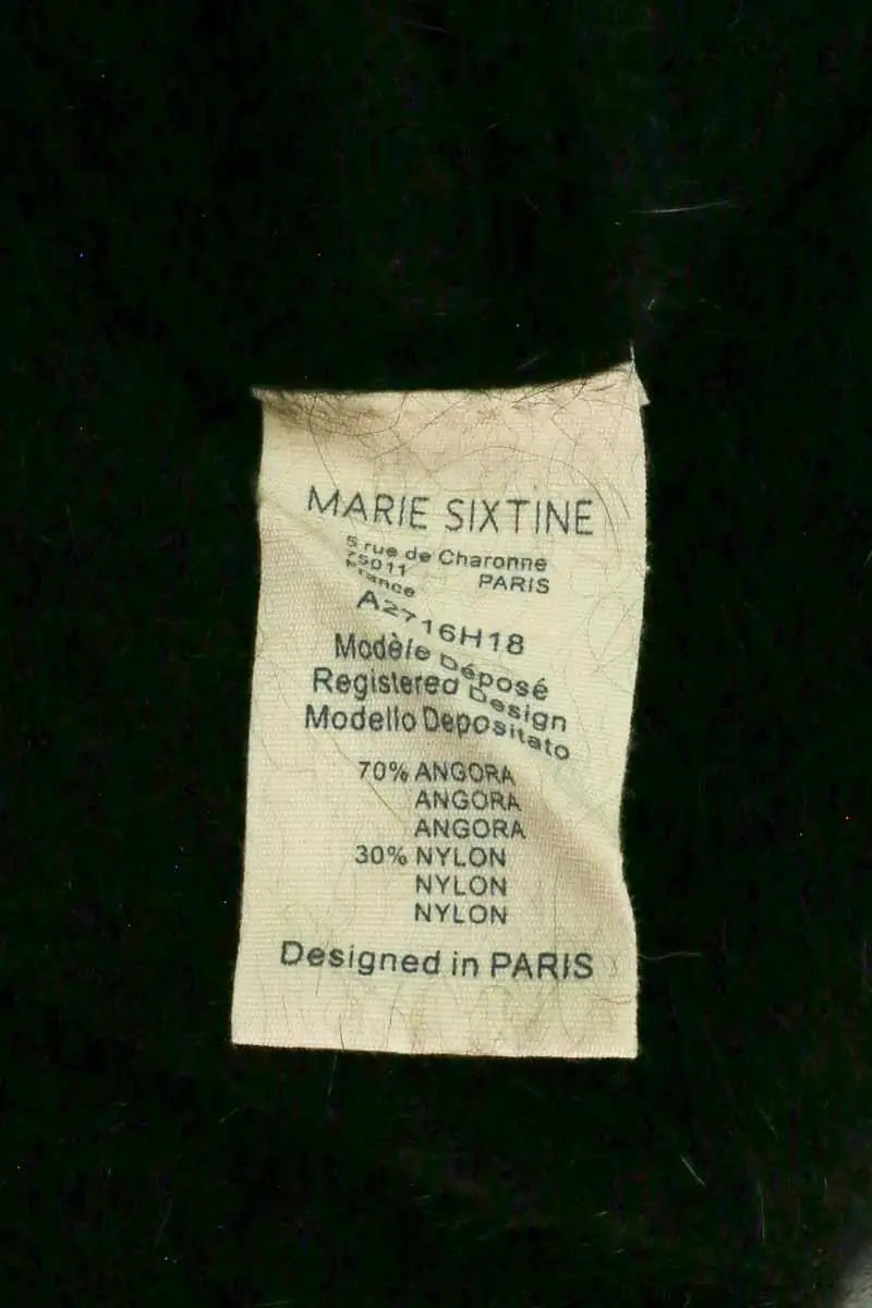 Pull Marie Sixtine Noir en Laine