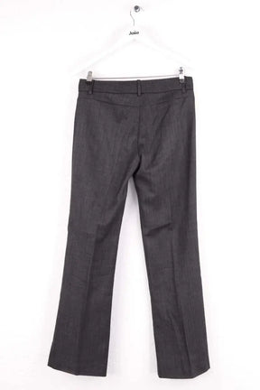 Pantalon droit Theory Anthracite en Laine