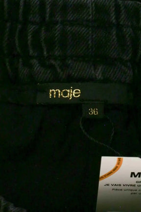 Bermuda Maje Anthracite en Coton