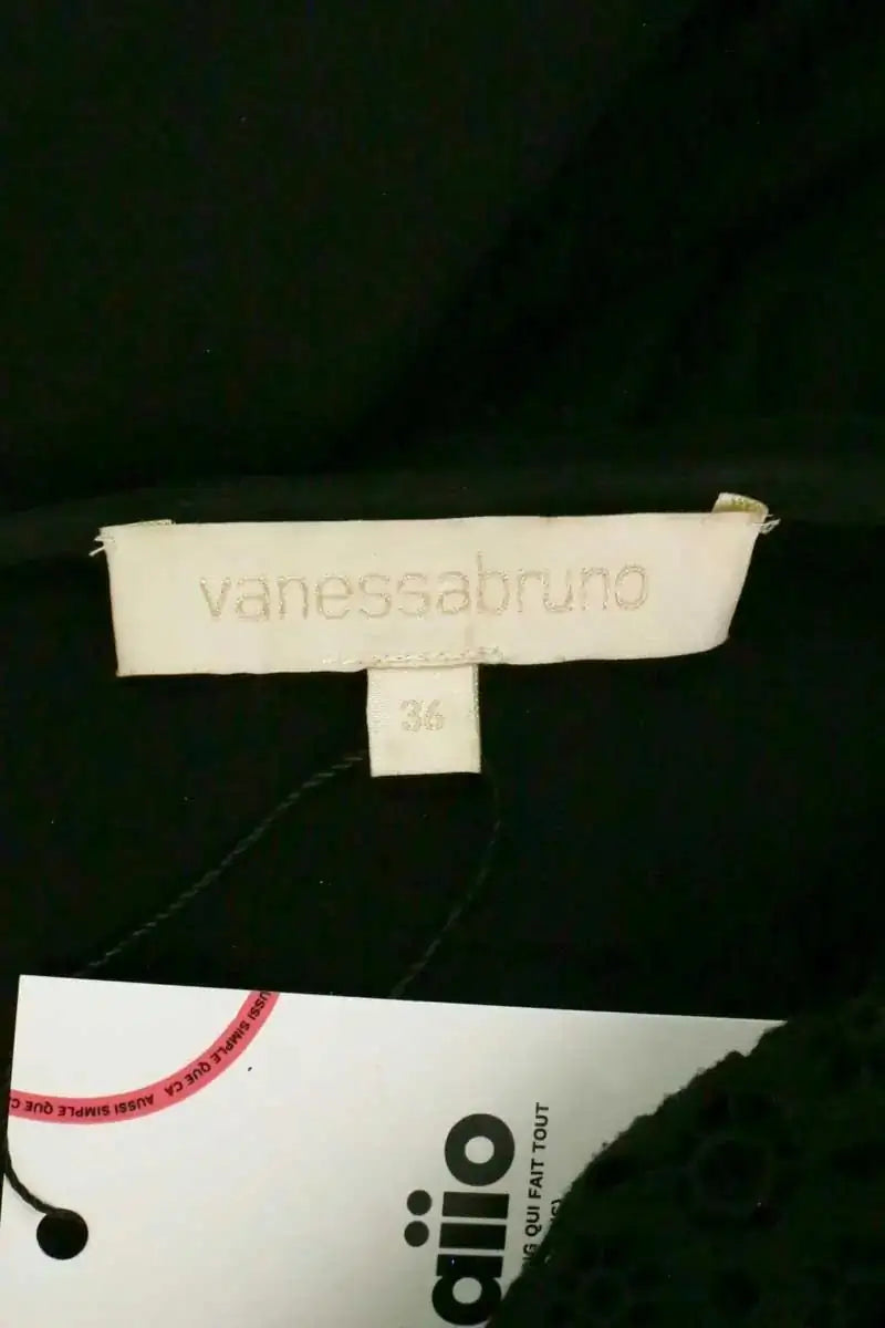 Blouse Vanessa Bruno Noir en Synthétique