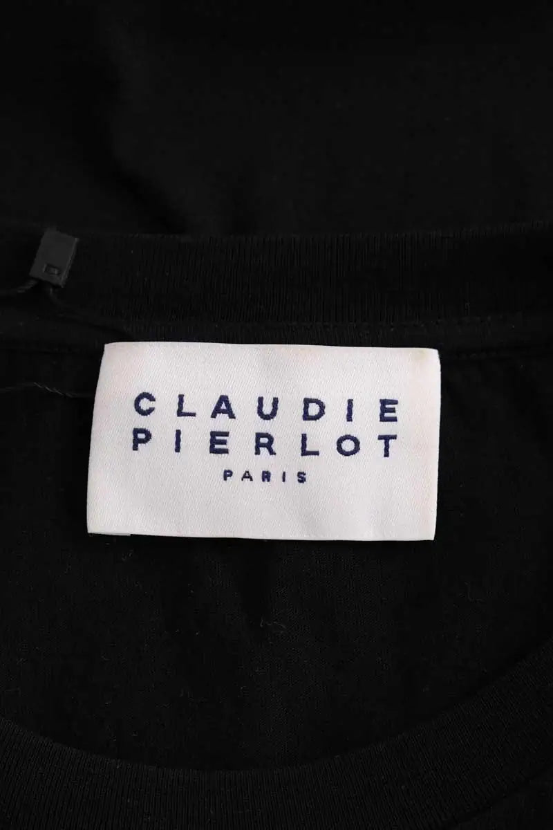 T-shirt Claudie Pierlot Noir en Coton