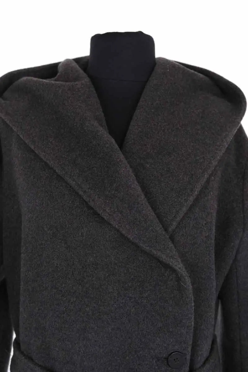Manteau Gerard Darel Gris en Laine