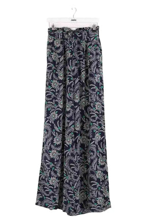 Pantalon Claudie Pierlot Marine en Viscose, taille M - Seconde Main