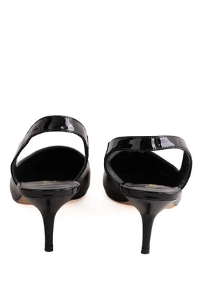 Talons Repetto Noir en Cuir
