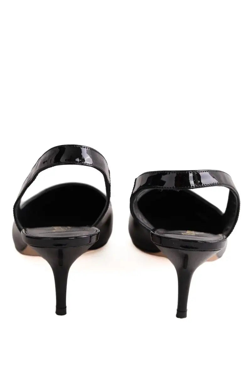 Talons Repetto Noir en Cuir