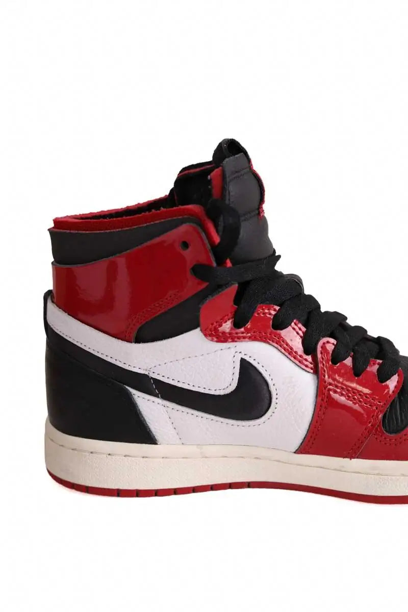 Baskets Nike Rouge en Cuir